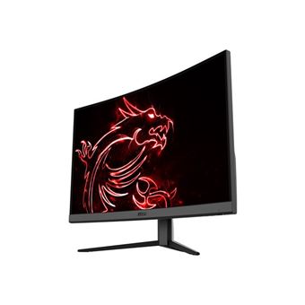 MSI Optix G32CQ4 E2 - Écran LED - jeux - incurvé - 31.5" - 2560 x 1440 WQHD @ 170 Hz - VA - 250 cd/m² - 3000:1 - 1 ms - 2xHDMI, DisplayPort - noir