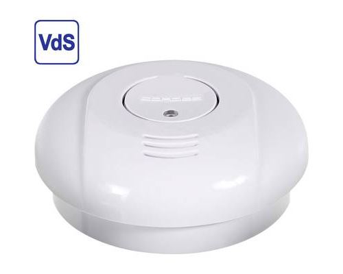 Cordes CC-5/evo10 Smoke Detector, 10-Year Battery, VdS Certified, ...