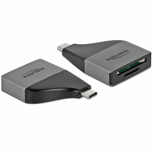 Non Communiqué Delock Lecteur De Carte Usb Type-C™ Pour Cartes Mémoire Sd, Mmc