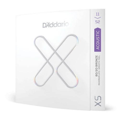 Non Communiqué Bronze D'addario And Co Xsabr1152 80/20 Xs Custom Light 11-52