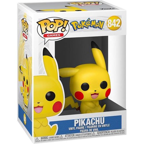 Non Communiqué Figurine Funko Pop! - Pokémon Pikachu Assis - Vinyle