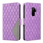 Coque pour Samsung Galaxy S9 Plus Premium Cuir PU Étui Flip Portefeuille à Rabat Housse Case avec Porte Cartes Fermeture Magnétique Etui de Protection ZURSANA Violet