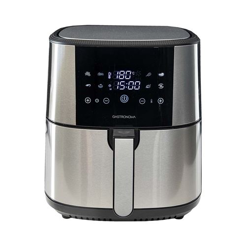 Gastronoma 18290007 Friteuse à air chaud 8 l 1800 W protection contre la surchauffe, avec écran, revêtement