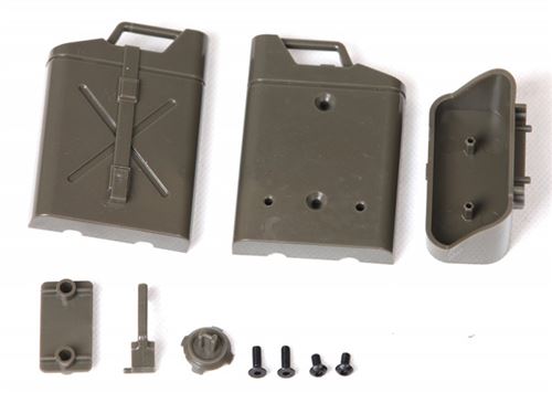 Jerrycan Avec Support Jeep Willys 1/6