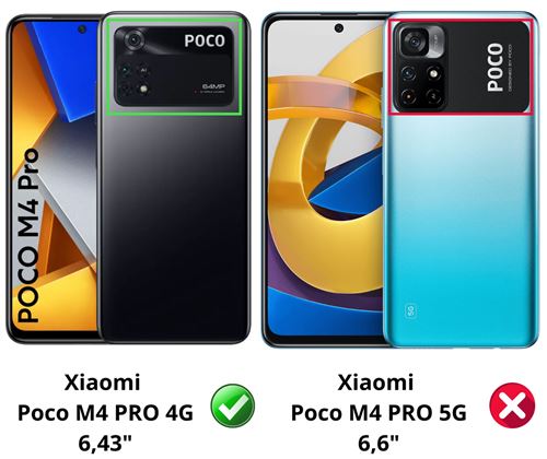 2 Films de protection écran en verre trempé pour Xiaomi Poco M4 Pro 4G  [Novago] - Protection d'écran pour smartphone - Achat & prix