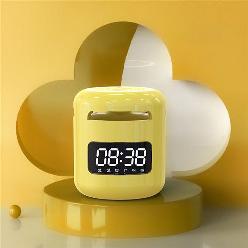 enceinte bluetooth JM01 jaune