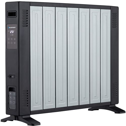 Non Communiqué Noir/Gris Convecteur Blaupunkt Hco701 2000W Avec Une Télécommande Et Un Écran Lcd