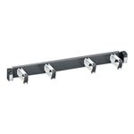 LexCom VDIG188141 Patchcord Guiding Panel - Guide de câbles pour rack - gris clair, gris foncé, RAL 7035, RAL 7016 - 1U - 19"