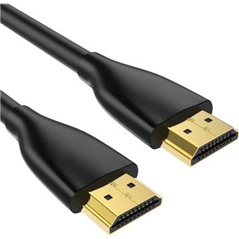 50% sur Câble HDMI 3 mètres Haute Vitesse 4K 3D Full Ultra HD 2.0 1080p  Noir 3m Top4pc® - Connectique Audio / Vidéo - Achat & prix