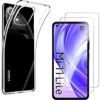 Coque Souple Silicone Kwmobile Pour Xiaomi 11 Lite 5G NE / Mi 11 Lite 5G - Neuf