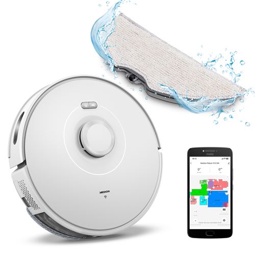 MEDION  X10 SW 0,4 L Sans sac Blanc - Neuf