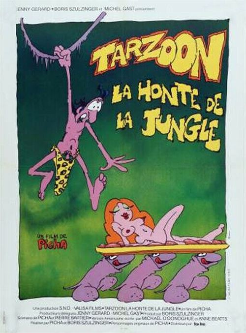 Affiche de Cinéma Originale - La Honte de la Jungle - 1975 - Picha - 116x158cm
