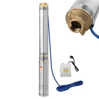 TIGMIG Pompa Sommersa Per Pozzi 750 W, 20m, Portata Max 2700 Litri/h, Acciaio Inox 304, Protezione IP68, Pompa Immersione Sommergibile, Pozzi Profondi, Terreni Agricoli, Irrigazione, Drenaggio Cantine - 7