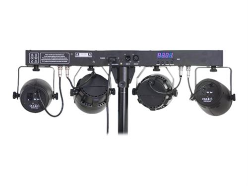 Ibiza Light DJLIGHT65 - Support d'éclairage, par can et ensemble laser