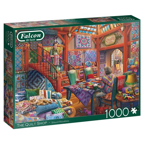 Falcon puzzle La boutique de patchwork 1000 pièces
