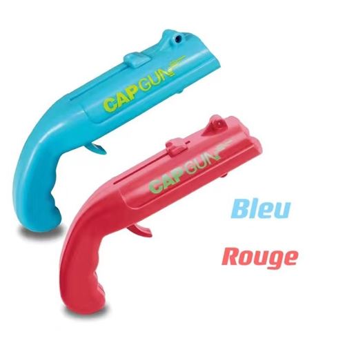 Tire Bouchon Cap lanceur Shooter Bleu/Rouge