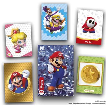 Carte à collectionner Panini Super Mario Boîte 18 pochettes