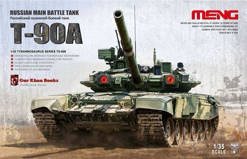 Maquette Meng Model Russian T-90A Russian Main Battle Tank- 1/35 - Ma
