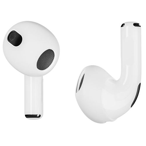 Lot De 4 Paires D'embouts En Silicone Pour AirPods 4e Génération - Protection Antidérapante, Confort - Noir Et Blanc