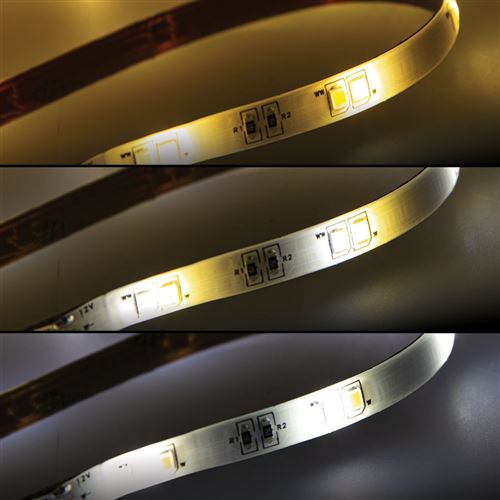 11€99 sur KOZII - Ruban LED connecté KOZii, 2m, multi-blancs, Variation de  température de lumière et d'intensité - KLSAK2CCT - Lampe connectée - Achat  & prix
