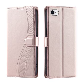 Coque Rabat Magnétique Pour IPhone 13 (6.1") - Cuir PU Avec Fenêtre Visible - Blanc - Protection Et Rangement Carte - 2