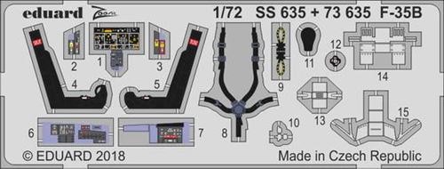 F-35b For Hasegawa - 1:72e - Eduard Accessories