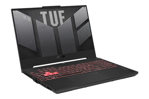 Ordinateur portable Asus TUF Gaming A15-TUF507UI-DRHQ145W Gris 15,6 - AMD Ryzen 9 8945H, 4 GHz - NVIDIA GeForce RTX 4070 - SSD 1To - RAM 32Go - Windows 11