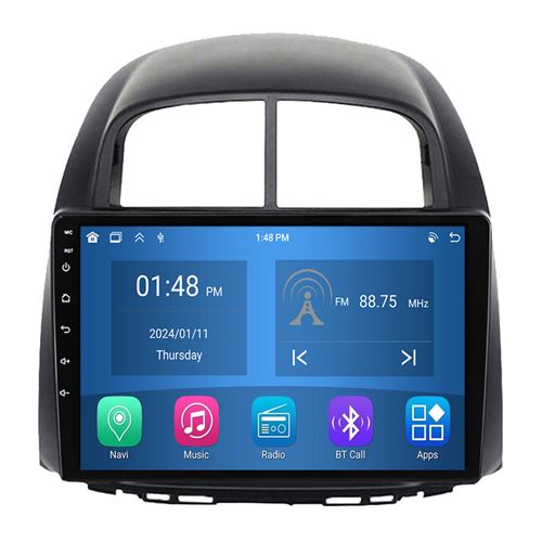 Autoradio RoverOne® Bluetooth CarPlay Android Auto Navigation 4Go RAM 64Go ROM pour Toyota Passo Daihatsu Boon Sirion Subaru Justy Perodua