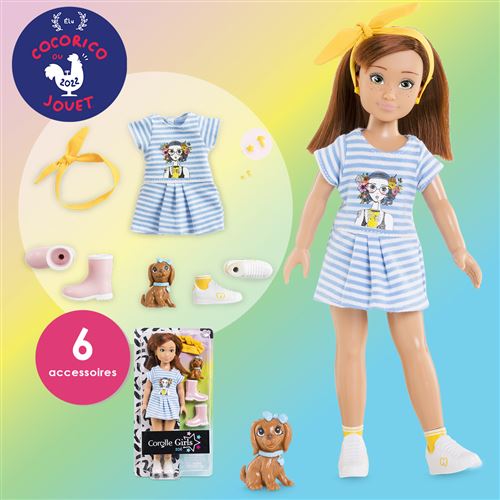 Corolle&reg; Coffret poupon Zo&eacute; nature et aventure Corolle Girls