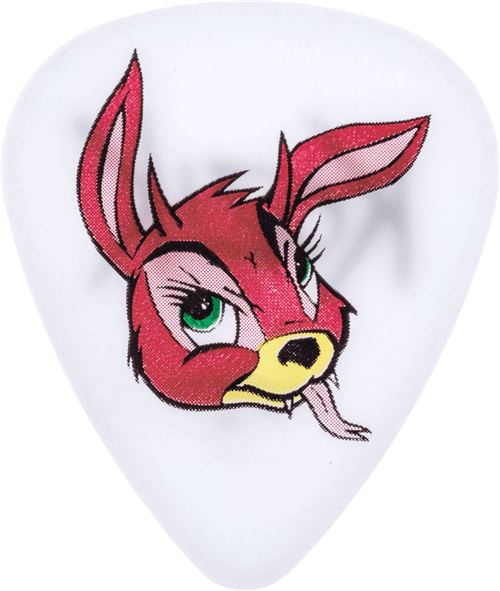 Non Communiqué Jim Dunlop Frank Kozik, Sachet De 36, Classic, White 0.60 Mm Médiators