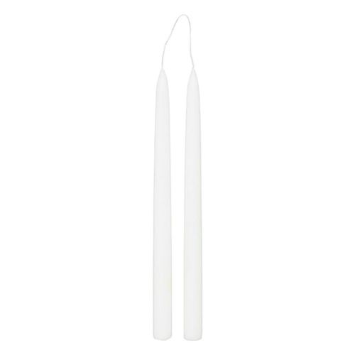 Atmosphera Blanc Créateur D'intérieur - Lot De 2 Bougies Bâton "Hugo" 30Cm - Image 2