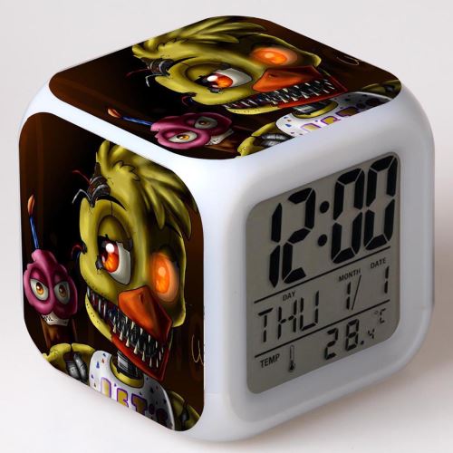 Réveil enfant LED Multifonctionnel Coloré - Five Nights at Freddy's #55