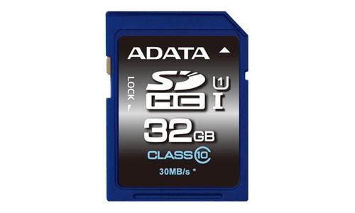 ADATA Premier - carte mémoire flash - 32 Go - SDHC UHS-I