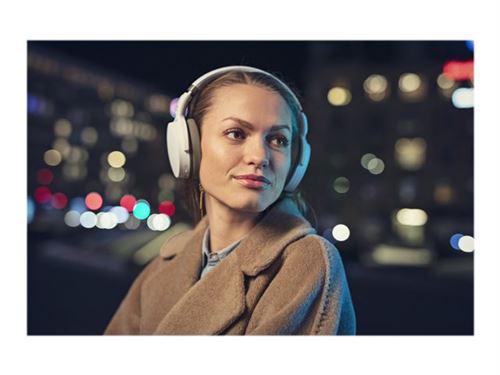 EPOS I SENNHEISER ADAPT 360 - Koptelefoon - over oor - Bluetooth - draadloos - actieve geluidsdemping - wit