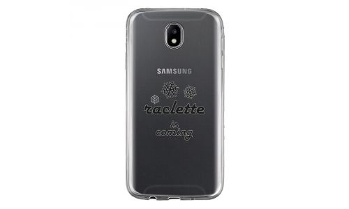 Coque souple pour Samsung Galaxy J5-2017 SM-J530F avec impression Motifs raclette is coming