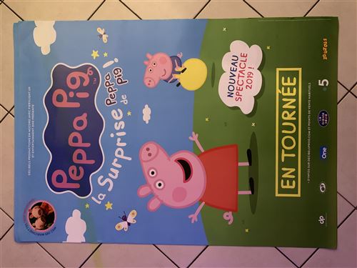 Acheter Peppa Pig - La Surprise de Pepppa Pig - 80x120cm - Affiche État correct - 17,99 € Peppa Pig - La Surprise de Pepppa Pig - 80x120cm - Affiche État correct - N/A reconditionné disponible sur Fnac