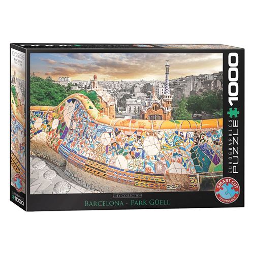 Eurographics 6000–1 950,7 cm Barcelone Puzzle (Lot de 1000)