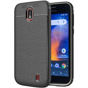 Qiinogow Coque pour Huawei P30 Lite, Étui Mince et Antichoc, Housse Souple en Fibre de Carbone