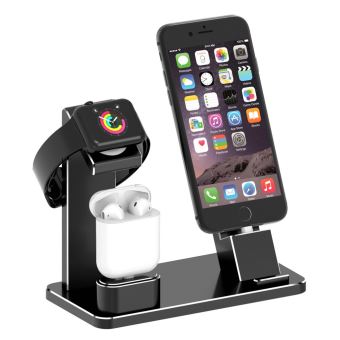 19€91 sur Station de recharge Dock Support support pour iPhone pour Apple  Montre pour AirPod 4in1, Montre, Top Prix