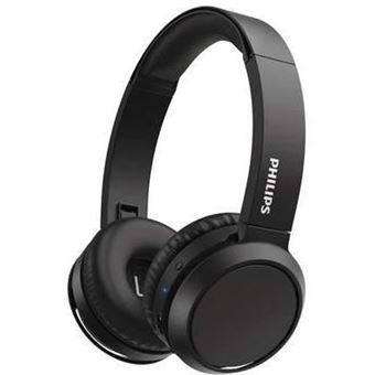 Philips TAH4205BK - Écouteurs avec micro - sur-oreille - Bluetooth - sans fil - isolation acoustique - noir