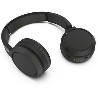 Philips TAH4205BK - Écouteurs avec micro - sur-oreille - Bluetooth - sans fil - isolation acoustique - noir