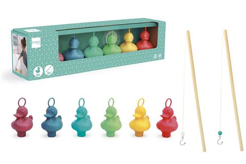 Scratch set de jeu canetons de pêche junior 50 x 12 cm 8-pièces