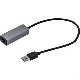 i-Tec USB 3.0 Metal Gigabit Ethernet Adapter - Adaptateur réseau - USB 3.0 - Gigabit Ethernet x 1 - gris sidéral - 1