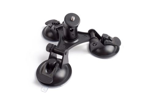 Ibroz support triple ventouse pour gopro