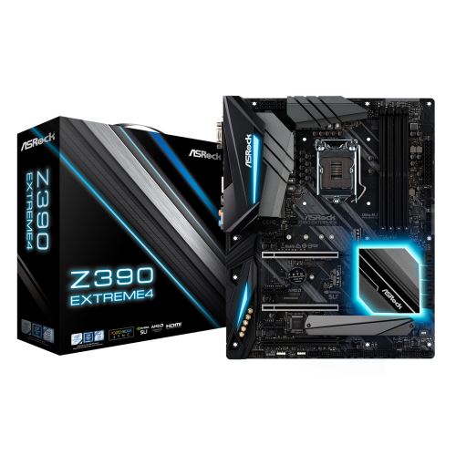 asrock carte mere asrock z390 extreme 4, intel z390 - sockel 1151 noir