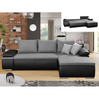 Canape D Angle Convertible Et Reversible Gabor En Tissu Et Simili