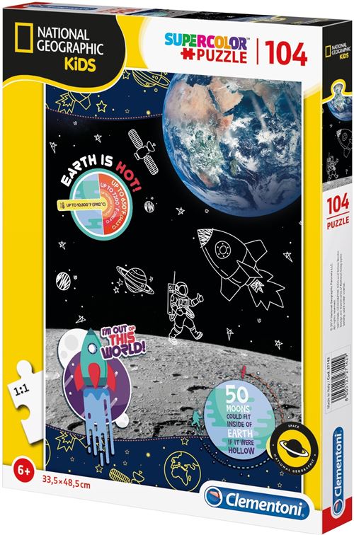 Clementoni puzzle National Geographic104 pièces