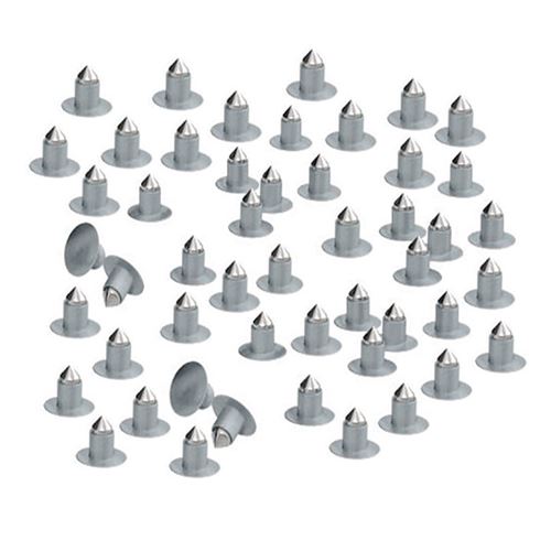 Schwalbe pointes de rechange aluminium 50 pièces argent
