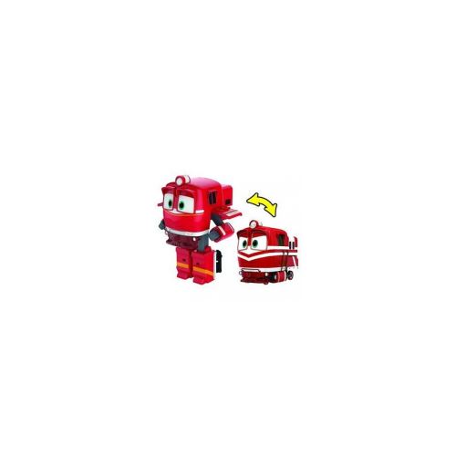 Robot Trains - Figurine Transformable Alf avec accessoires et 2 wagons - 12 cm