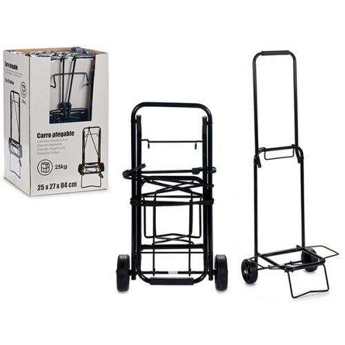 Chariot Multi-usages Noir (29 x 84 x 25 cm)